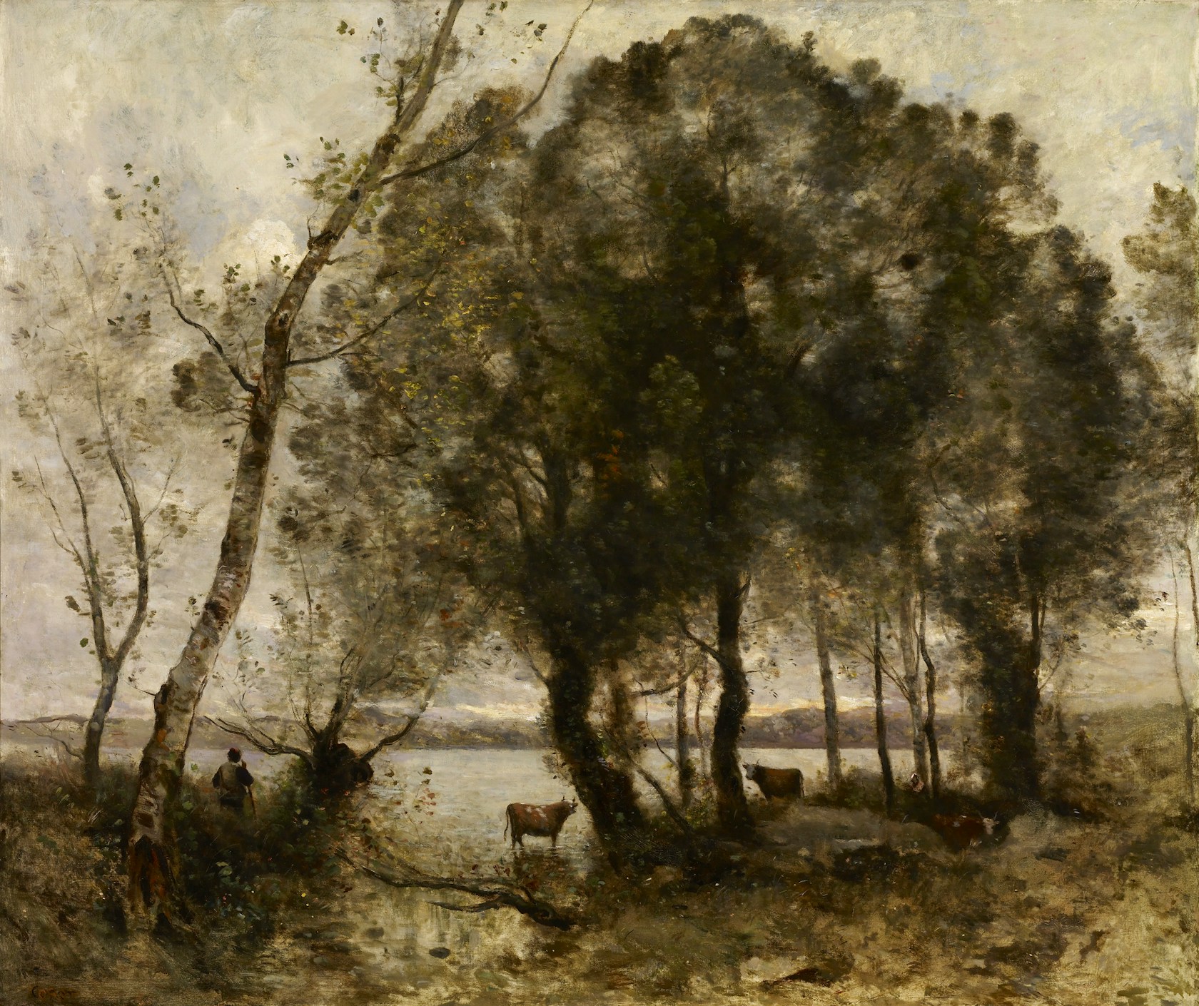 Corot The Lake