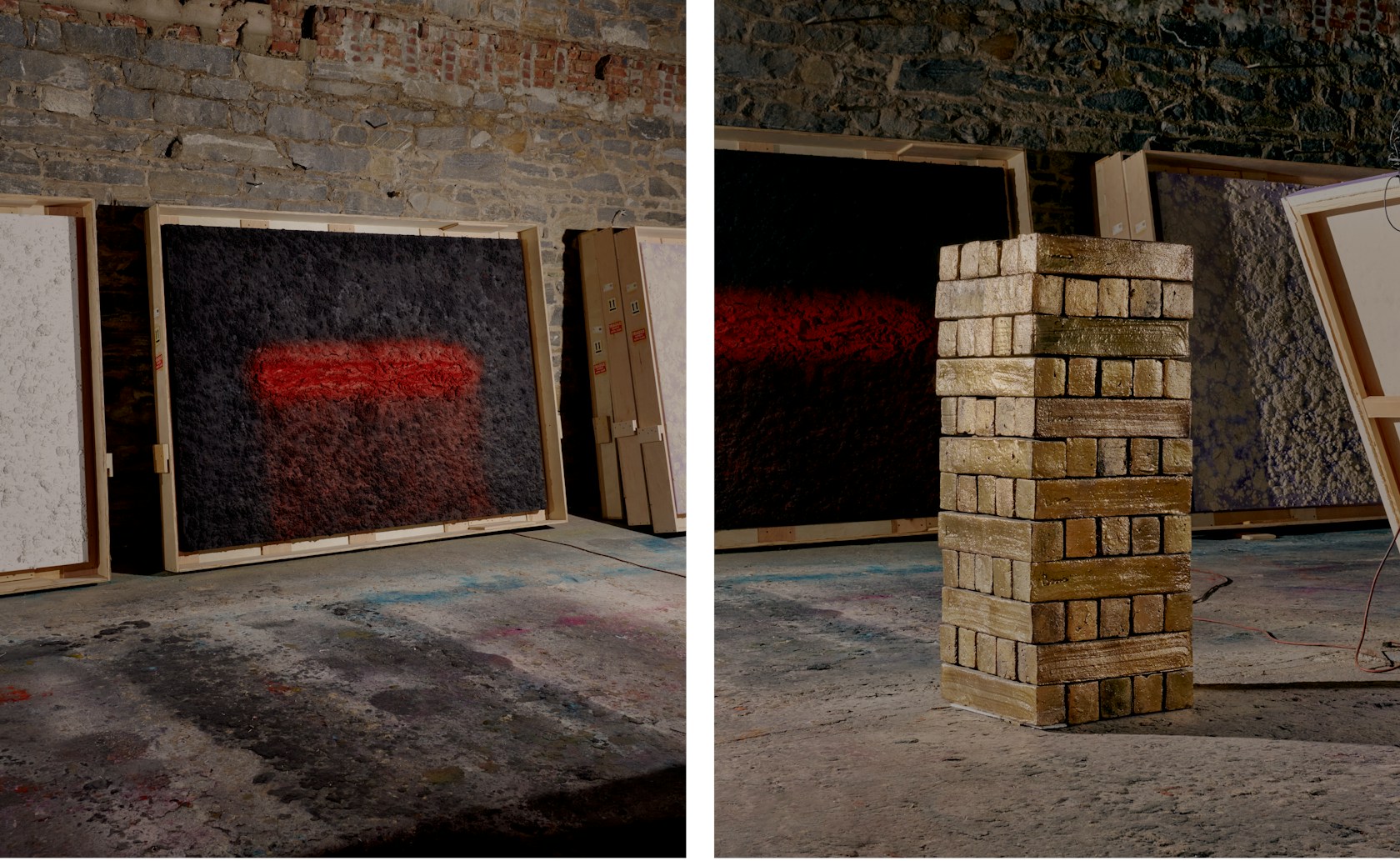TEFAF Stories Mt A Bosco Sodi artworks 1