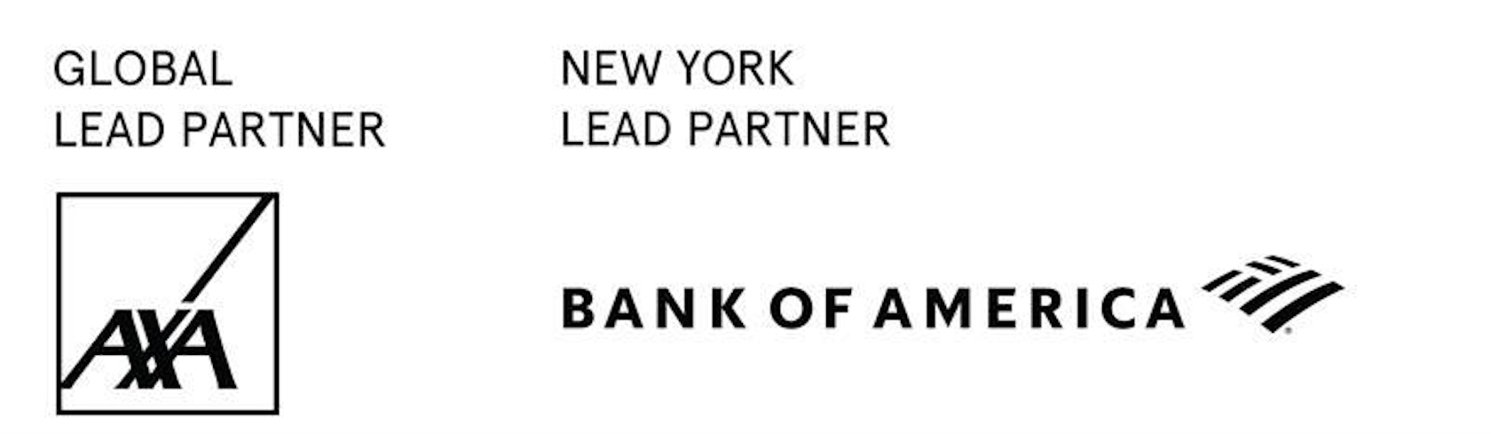 TNY25 AXA BOA logos