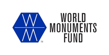 WMF Primary Logo Blue Icon Black Text